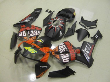 Affordable 2005-2006 Matte Black Rossi Honda CBR600RR Motorcycle Fairings Canada
