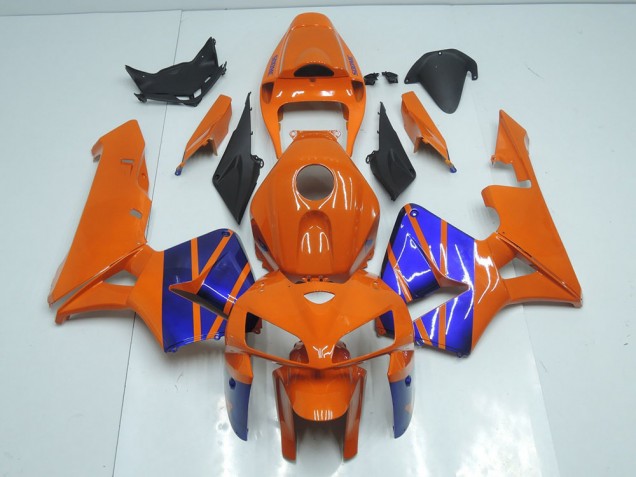 Affordable 2005-2006 Orange Blue Honda CBR600RR Motorcycle Fairings Canada Affordable 2005-2006 Orange Blue Honda CBR600RR Motorcycle Fairings Canada