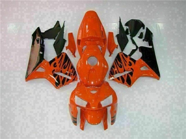 Affordable 2005-2006 Orange Honda CBR600RR Plastics Fairing Kit Canada Affordable 2005-2006 Orange Honda CBR600RR Plastics Fairing Kit Canada