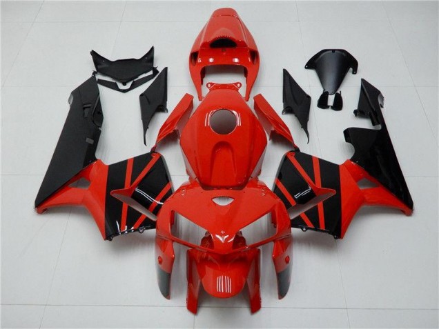 Affordable 2005-2006 Red Black Honda CBR600RR ABS Fairing Kit Canada Affordable 2005-2006 Red Black Honda CBR600RR ABS Fairing Kit Canada
