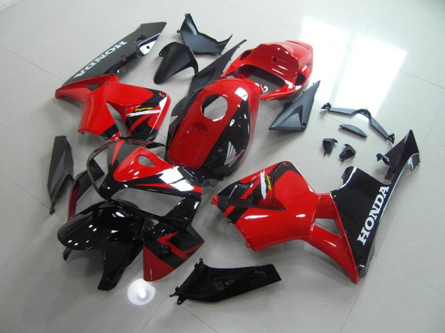 Affordable 2005-2006 Red Black Honda CBR600RR Motorcycle Fairings Canada Affordable 2005-2006 Red Black Honda CBR600RR Motorcycle Fairings Canada