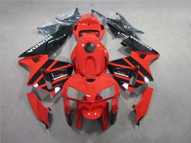 Affordable 2005-2006 Red Black Honda CBR600RR Plastics Motorcycle Fairings Canada