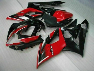 Affordable 2005-2006 Red Black Suzuki GSXR 1000 ABS Fairing Kit Canada