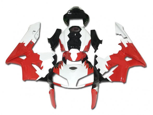 Affordable 2005-2006 Red White Black Honda CBR600RR Plastics Motorcycle Fairings Canada