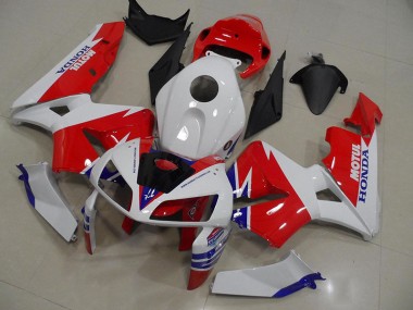 Affordable 2005-2006 Red White Honda CBR600RR Plastics Motorcycle Fairings Canada