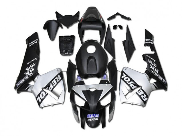 Affordable 2005-2006 Silver Black Honda CBR600RR Motorcycle Fairings Canada Affordable 2005-2006 Silver Black Honda CBR600RR Motorcycle Fairings Canada