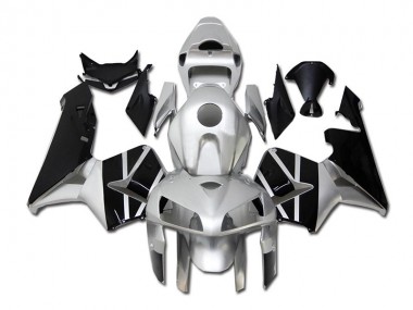 Affordable 2005-2006 Silver Black Honda CBR600RR Plastics Motorcycle Fairings Canada