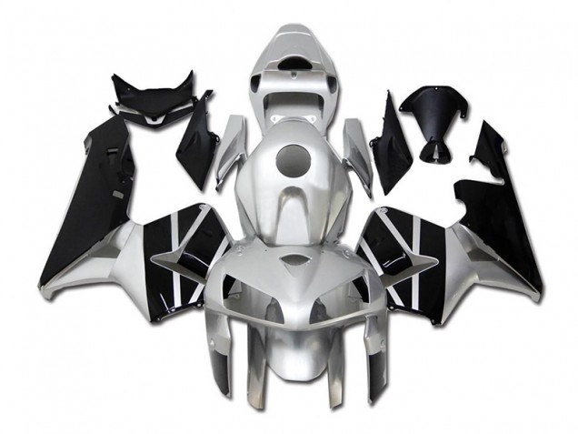 Affordable 2005-2006 Silver Black Honda CBR600RR Plastics Motorcycle Fairings Canada Affordable 2005-2006 Silver Black Honda CBR600RR Plastics Motorcycle Fairings Canada