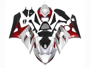 Affordable 2005-2006 Silver Red Black Suzuki GSXR 1000 Motorcycle Fairings Canada