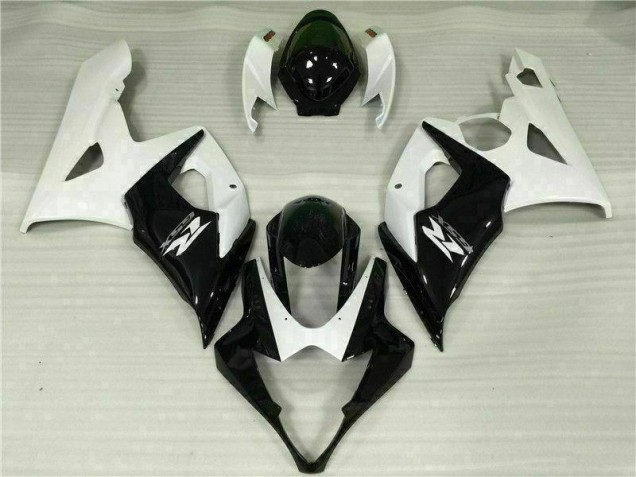 Affordable 2005-2006 White Black Suzuki GSXR 1000 Fairing Kit & Bodywork Canada Affordable 2005-2006 White Black Suzuki GSXR 1000 Fairing Kit & Bodywork Canada