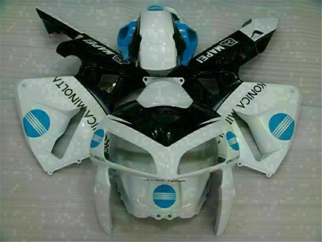 Affordable 2005-2006 White Blue Honda CBR600RR Full Fairing Kit Canada Affordable 2005-2006 White Blue Honda CBR600RR Full Fairing Kit Canada