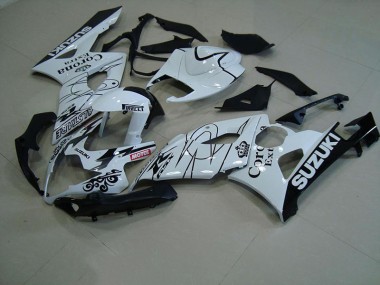 Affordable 2005-2006 White Corona Suzuki GSXR 1000 Motorcycle Fairings Canada