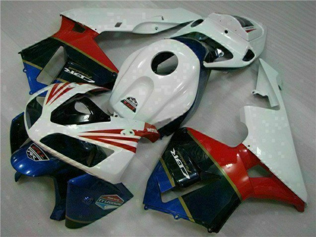 Affordable 2005-2006 White Honda CBR600RR Plastic Full Fairing Kit Canada Affordable 2005-2006 White Honda CBR600RR Plastic Full Fairing Kit Canada