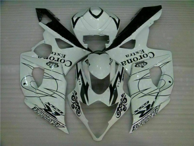 Affordable 2005-2006 White Suzuki GSXR 1000 Full Fairing Kit Canada Affordable 2005-2006 White Suzuki GSXR 1000 Full Fairing Kit Canada