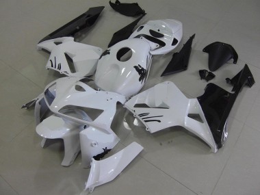 Affordable 2005-2006 White with Special Decals Honda CBR600RR Motorcycle Fairings Canada