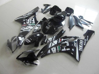 Affordable 2006-2007 Black Fiat Yamaha YZF R6 Motorcycle Fairings Canada