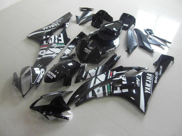Affordable 2006-2007 Black Fiat Yamaha YZF R6 Motorcycle Fairings Canada Affordable 2006-2007 Black Fiat Yamaha YZF R6 Motorcycle Fairings Canada
