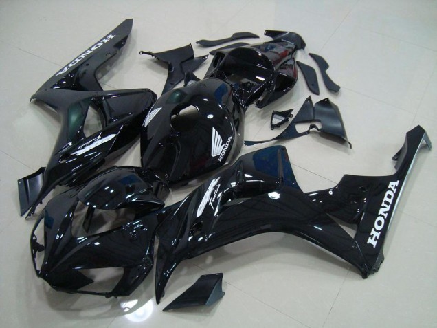 Affordable 2006-2007 Black Silver Decals Honda CBR1000RR Motorcycle Fairings Canada Affordable 2006-2007 Black Silver Decals Honda CBR1000RR Motorcycle Fairings Canada