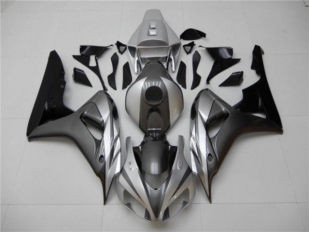 Affordable 2006-2007 Black Silver Grey Honda CBR1000RR Motorcycle Fairings Canada Affordable 2006-2007 Black Silver Grey Honda CBR1000RR Motorcycle Fairings Canada