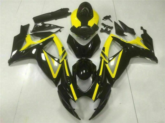 Affordable 2006-2007 Black Suzuki GSXR 600/750 Fairing Kit Canada