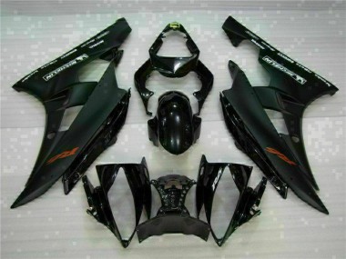 Affordable 2006-2007 Black Yamaha YZF R6 Full Fairing Kit Canada