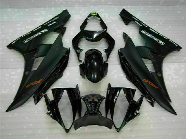 Affordable 2006-2007 Black Yamaha YZF R6 Full Fairing Kit Canada Affordable 2006-2007 Black Yamaha YZF R6 Full Fairing Kit Canada