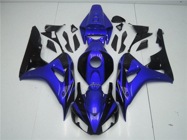 Affordable 2006-2007 Blue Black Honda CBR1000RR Motorcycle Fairings Canada Affordable 2006-2007 Blue Black Honda CBR1000RR Motorcycle Fairings Canada
