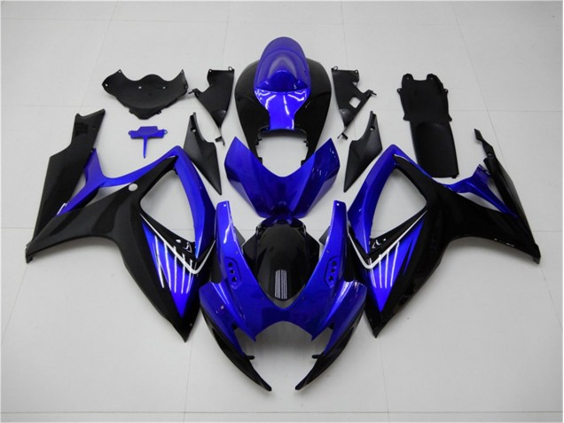 Affordable 2006-2007 Blue Black Suzuki GSXR 600/750 Plastics Fairing Kits Canada Affordable 2006-2007 Blue Black Suzuki GSXR 600/750 Plastics Fairing Kits Canada
