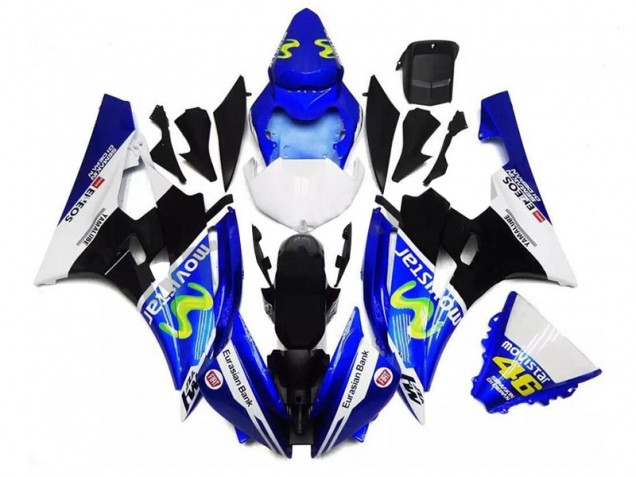 Affordable 2006-2007 Blue Black White Yamaha YZF R6 Motorcycle Fairings Canada Affordable 2006-2007 Blue Black White Yamaha YZF R6 Motorcycle Fairings Canada
