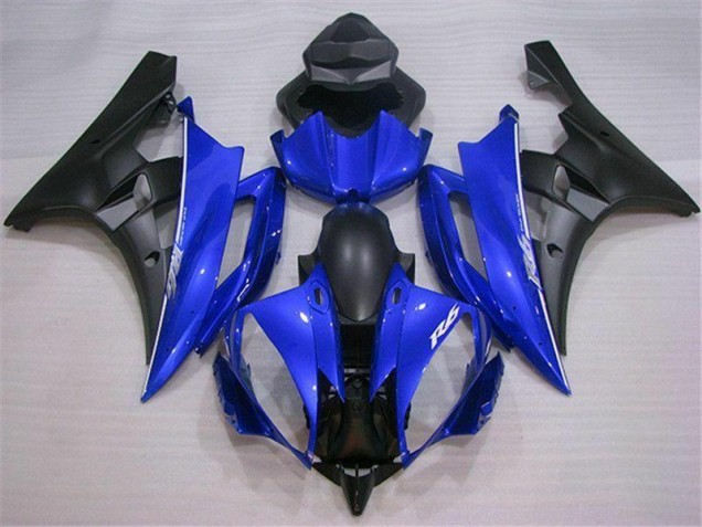 Affordable 2006-2007 Blue Black Yamaha YZF R6 Complete Fairing Kit Canada Affordable 2006-2007 Blue Black Yamaha YZF R6 Complete Fairing Kit Canada