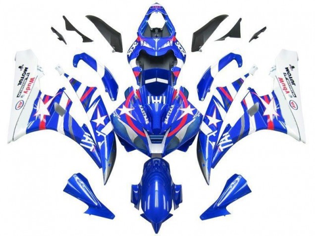 Affordable 2006-2007 Blue Star Fiat Yamaha YZF R6 Motorcycle Fairings Canada Affordable 2006-2007 Blue Star Fiat Yamaha YZF R6 Motorcycle Fairings Canada
