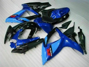 Affordable 2006-2007 Blue Suzuki GSXR 600/750 Full Fairing Kit Canada