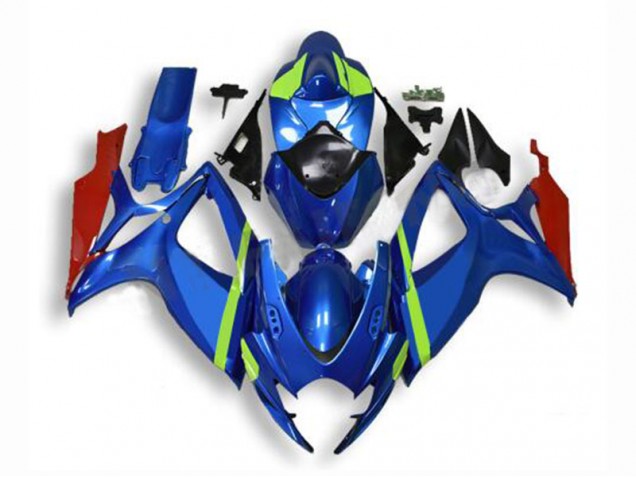 Affordable 2006-2007 Blue Suzuki GSXR 600/750 Plastics Fairing Kits Canada Affordable 2006-2007 Blue Suzuki GSXR 600/750 Plastics Fairing Kits Canada