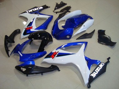 Affordable 2006-2007 Blue White Black Suzuki GSXR750 Motorcycle Fairings Canada