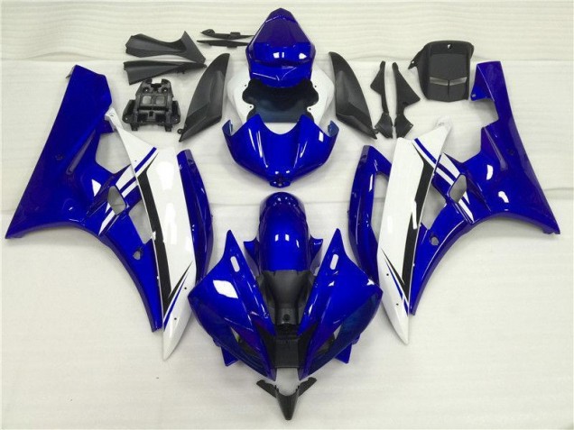Affordable 2006-2007 Blue White Yamaha YZF R6 Fairing Kit & Bodywork Canada Affordable 2006-2007 Blue White Yamaha YZF R6 Fairing Kit & Bodywork Canada