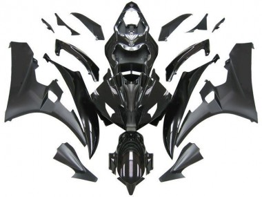Affordable 2006-2007 Contrast Black Yamaha YZF R6 Motorcycle Fairings Canada