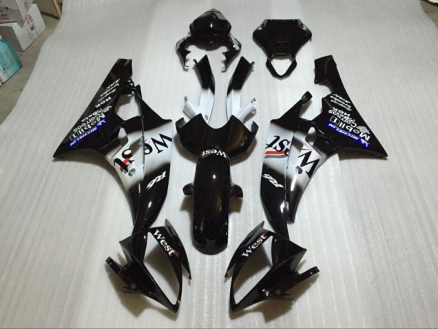 Affordable 2006-2007 Glossy Black Yamaha YZF R6 Motorcycle Fairings Canada Affordable 2006-2007 Glossy Black Yamaha YZF R6 Motorcycle Fairings Canada