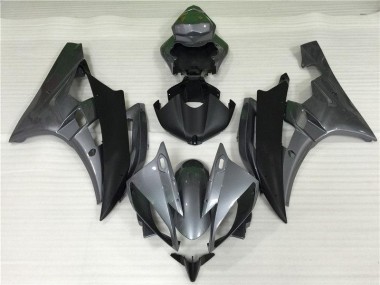 Affordable 2006-2007 Grey Black Yamaha YZF R6 Fairing Kit & Bodywork Canada