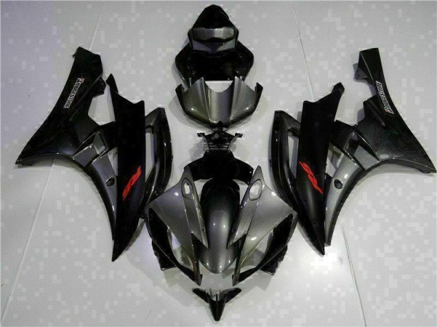 Affordable 2006-2007 Grey Black Yamaha YZF R6 Motorcycle Fairings Canada Affordable 2006-2007 Grey Black Yamaha YZF R6 Motorcycle Fairings Canada