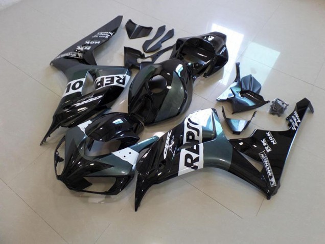 Affordable 2006-2007 Grey Repsol Honda CBR1000RR Motorcycle Fairings Canada Affordable 2006-2007 Grey Repsol Honda CBR1000RR Motorcycle Fairings Canada