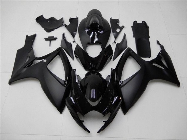 Affordable 2006-2007 Matte Black Suzuki GSXR 600/750 Motorcycle Fairings Canada Affordable 2006-2007 Matte Black Suzuki GSXR 600/750 Motorcycle Fairings Canada