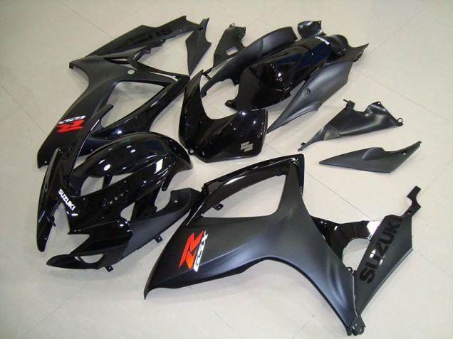 Affordable 2006-2007 Matte Black Suzuki GSXR750 Motorcycle Fairings Canada Affordable 2006-2007 Matte Black Suzuki GSXR750 Motorcycle Fairings Canada