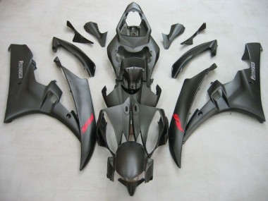 Affordable 2006-2007 Matte Black Yamaha YZF R6 Motorcycle Fairings Canada