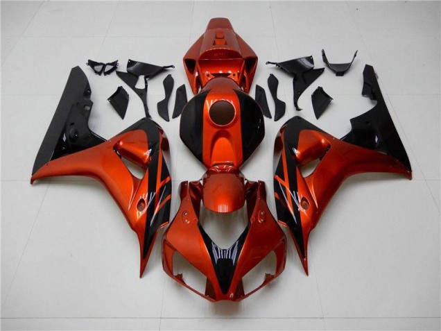 Affordable 2006-2007 Orange Black Honda CBR1000RR Motorcycle Fairings Canada Affordable 2006-2007 Orange Black Honda CBR1000RR Motorcycle Fairings Canada