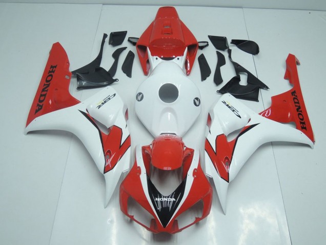 Affordable 2006-2007 Orange Red and White Honda CBR1000RR Motorcycle Fairings Canada Affordable 2006-2007 Orange Red and White Honda CBR1000RR Motorcycle Fairings Canada