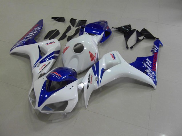 Affordable 2006-2007 Pearl White Blue Honda CBR1000RR Motorcycle Fairings Canada Affordable 2006-2007 Pearl White Blue Honda CBR1000RR Motorcycle Fairings Canada