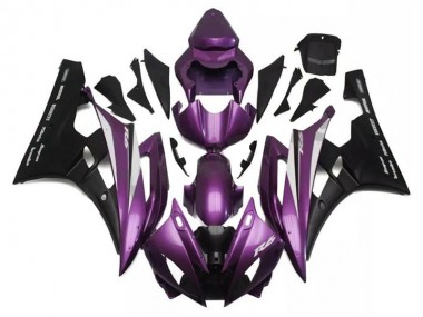 Affordable 2006-2007 Purple Black Yamaha YZF R6 Motorcycle Fairings Canada