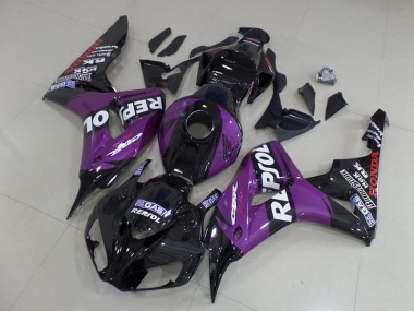 Affordable 2006-2007 Purple Rossi Honda CBR1000RR Motorcycle Fairings Canada