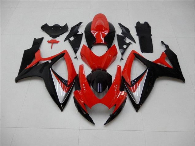 Affordable 2006-2007 Red Black Suzuki GSXR 600/750 Plastics Fairing Kits Canada Affordable 2006-2007 Red Black Suzuki GSXR 600/750 Plastics Fairing Kits Canada
