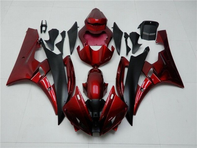 Affordable 2006-2007 Red Black Yamaha YZF R6 Motorcycle Fairings & Bodywork Canada Affordable 2006-2007 Red Black Yamaha YZF R6 Motorcycle Fairings & Bodywork Canada